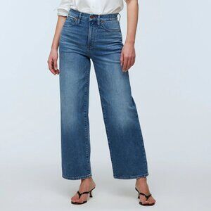 Madewell The Perfect Vintage Wide Leg Jean in Morea Wash